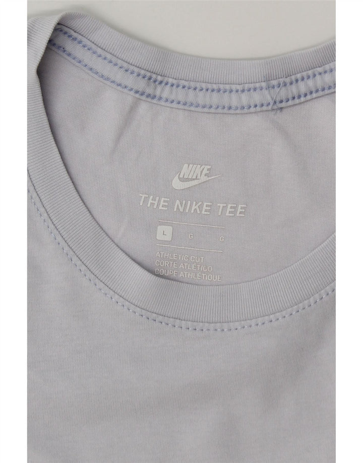 NIKE Muška velika plava majica atletskog kroja