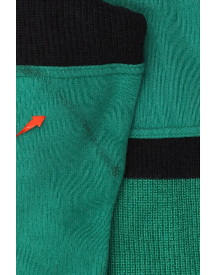 VINTAGE muški kardigan pulover velike zelene boje od vune