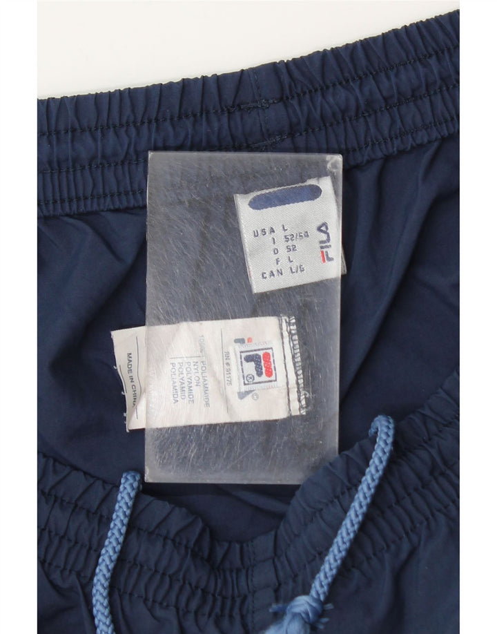 Fila muške sportske kratke hlače velike tamnoplave poliamidne