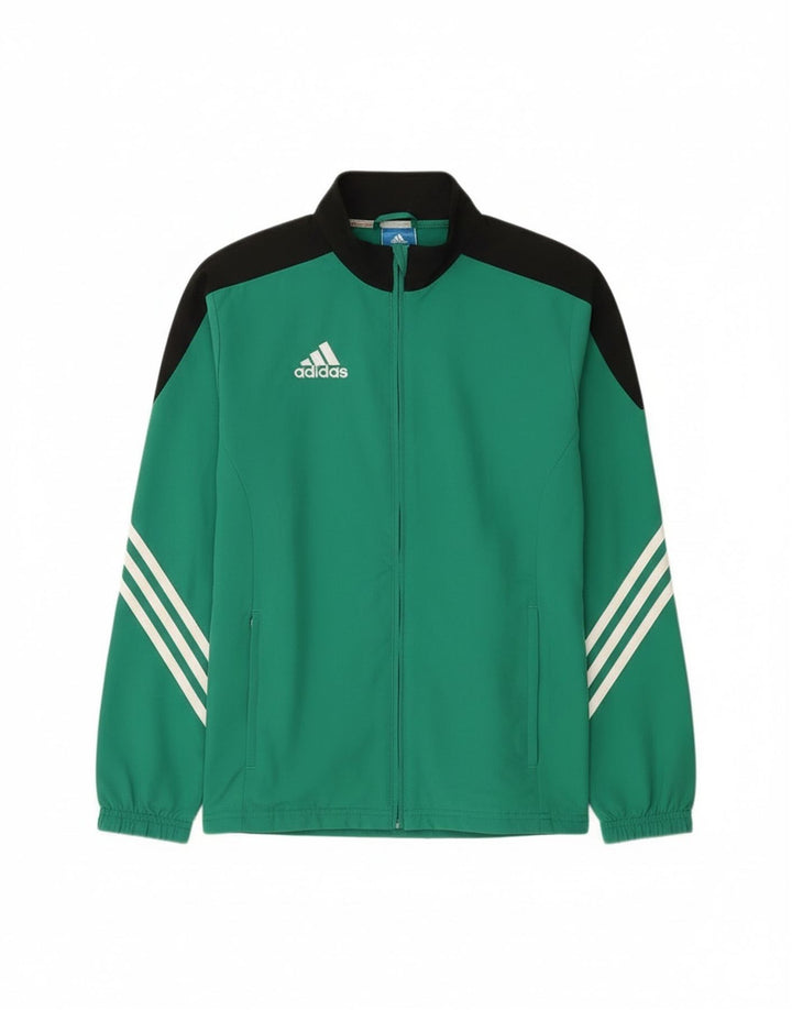 Adidas trenirka za dječake 13-14 godina XL zelena poliesterska boja