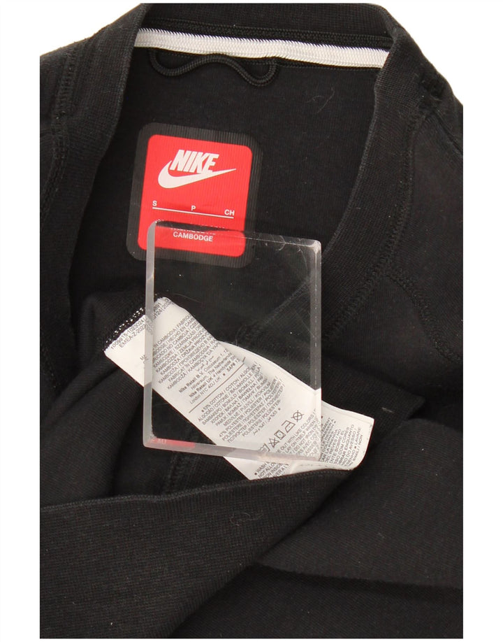 Mali crni pamučni muški džemperi Nike