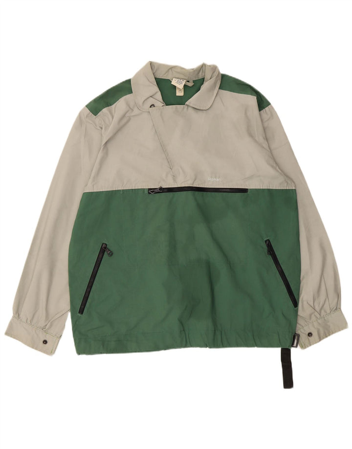 ROHAN muški pulover jakna vjetrovka UK 36 Small Green Colourblock