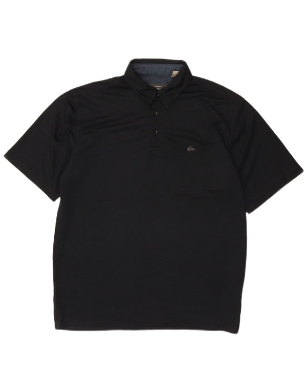 Quiksilver muška polo majica XL crni poliester