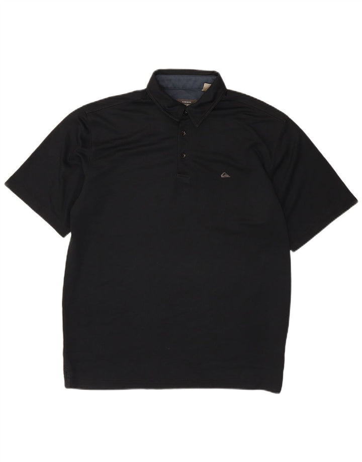 Quiksilver muška polo majica XL crni poliester