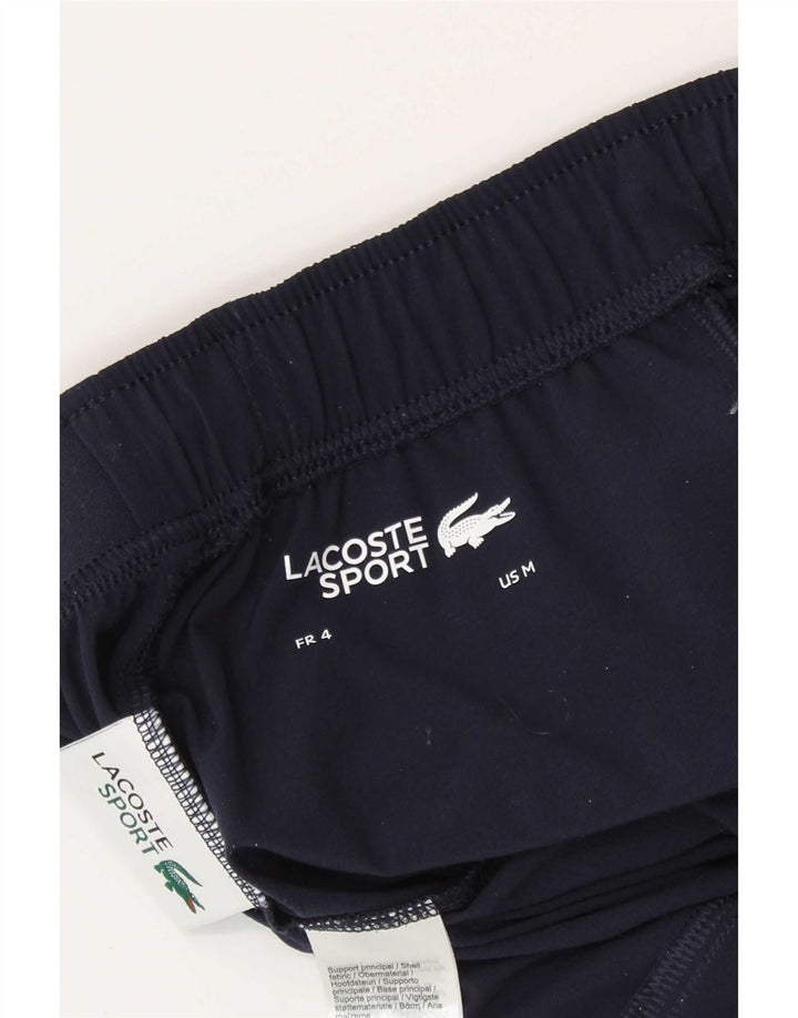 Lacoste muške kratke sportske hlače s grafičkim motivima, veličina 4, srednje tamnoplavi poliester