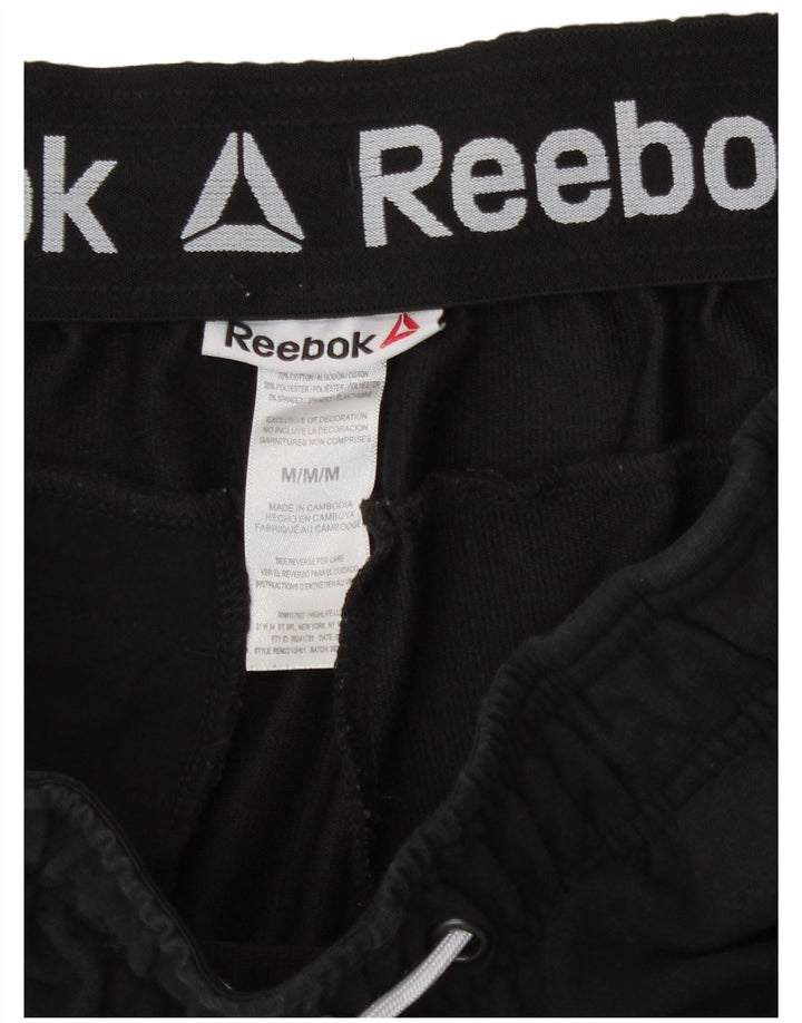 Reebok muške sportske kratke hlače Srednje crni pamuk