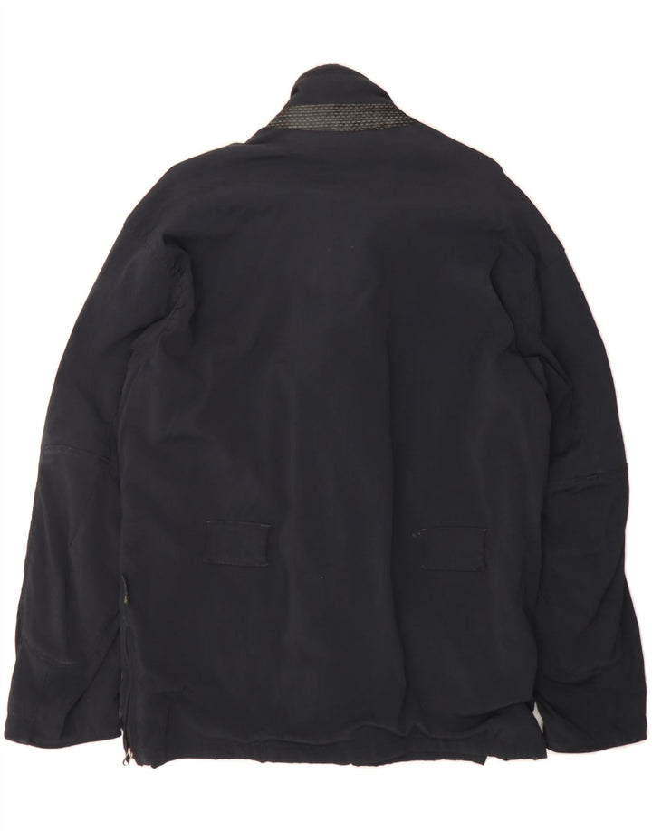 DAINESE Mens Utility Jacket IT 48 Medium Black Nylon Vintage Dainese and Second-Hand Dainese from Messina Hembry 