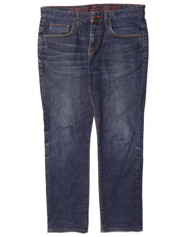 Wrangler muške ravne traperice W32 L30 tamnoplave