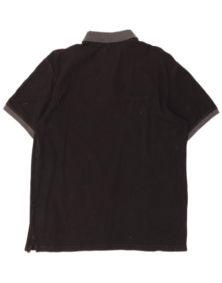 Fila muška polo majica srednje crne pamučne boje