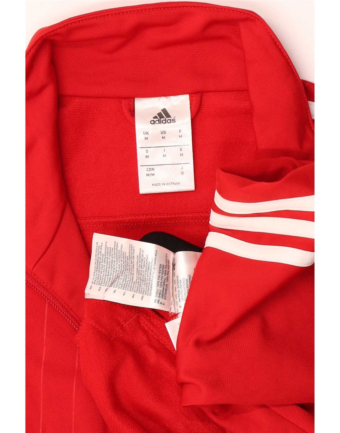 Adidas muška trenirka Graphic Regular Fit Gornja jakna srednje crvene boje