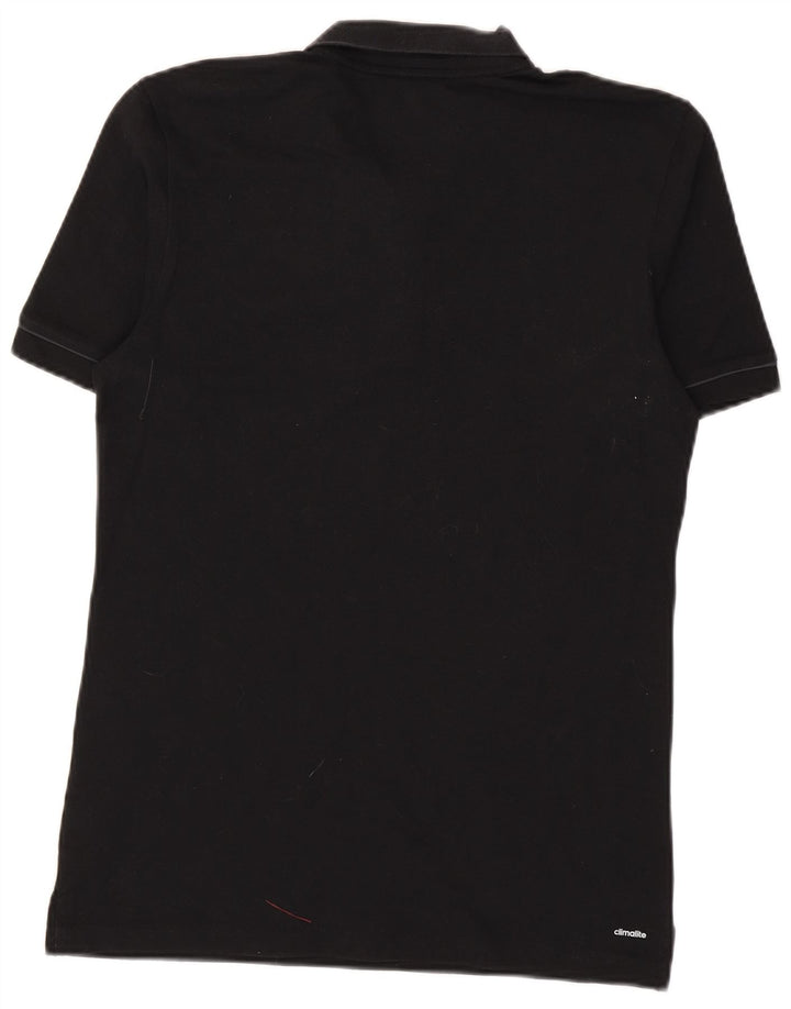 Adidas muška Climalite polo majica srednje crne pamučne boje