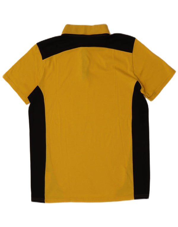 Puma muška polo majica Large Yellow Colourblock Poliester