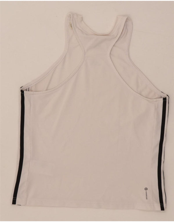 Adidas ženski prsluk Aeroready Slim Fit UK 14/16 veliki bijeli poliester