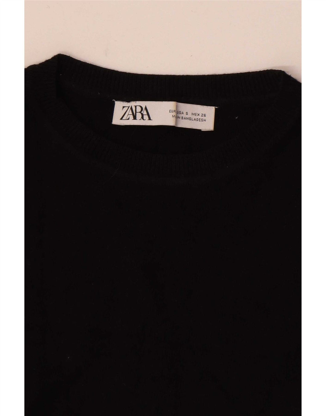 Zara ženski kratki prsluk UK 8 Small Black