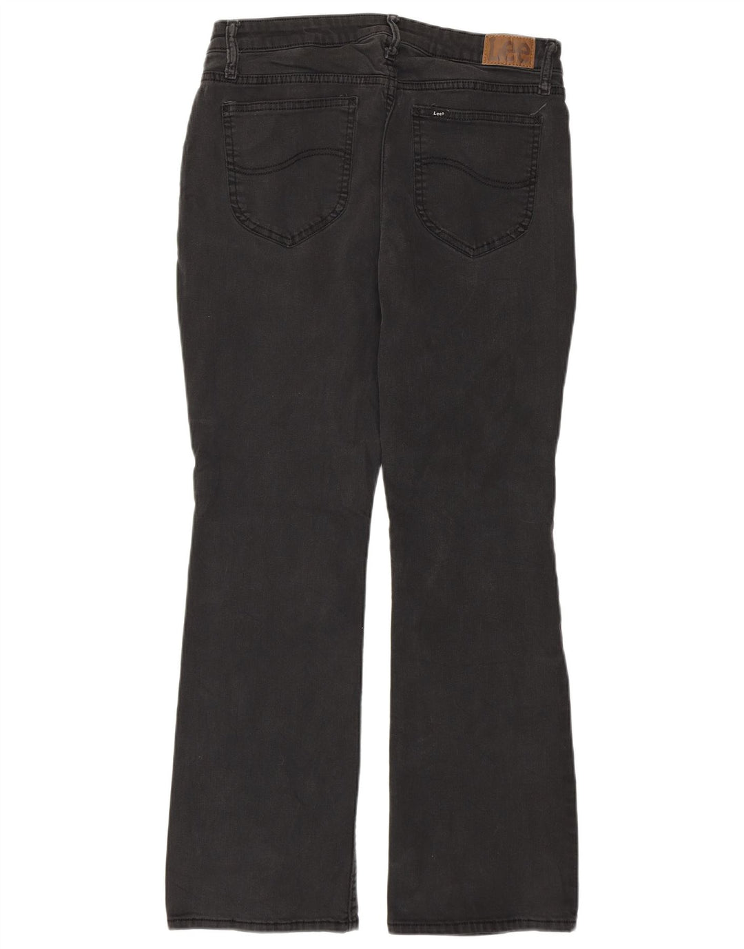 Lee ženske traperice Bootcut UK 14 XL W36 L28 sivi pamuk