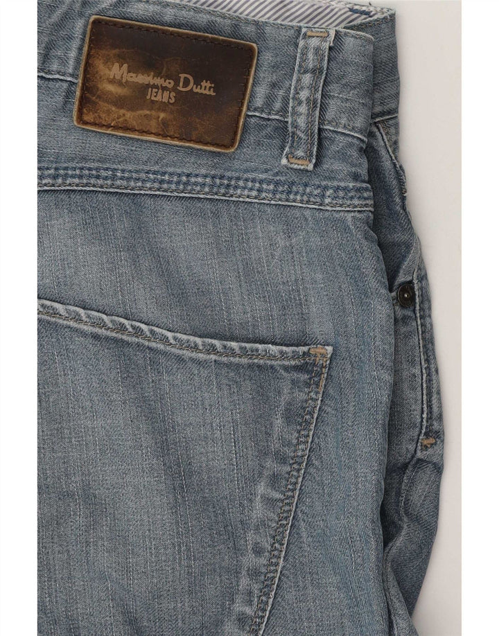Ženske ravne traperice Massimo Dutti W34 L26 Plave