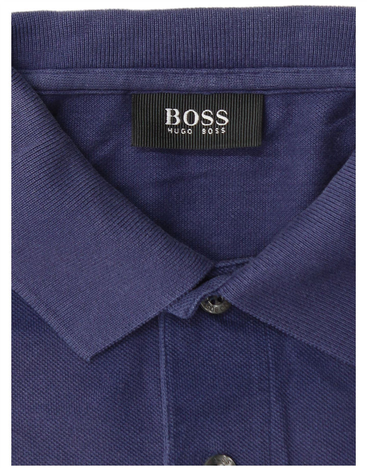 HUGO BOSS Muška polo majica 3XL tamnoplavi pamuk