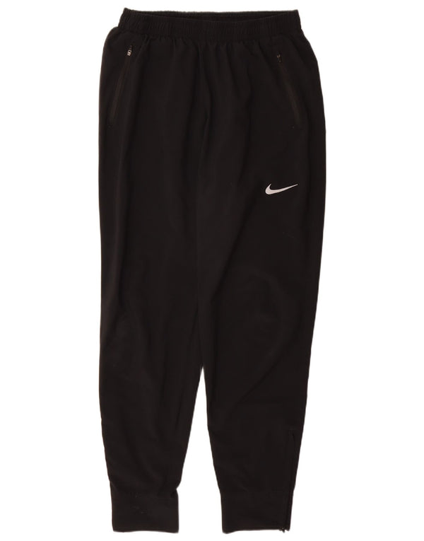 NIKE Muške Dri Fit Trenirke Hlače Joggers Veliki crni poliester