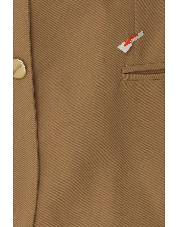 Herno ženski sako sa 2 gumba IT 50 XL bež vuna