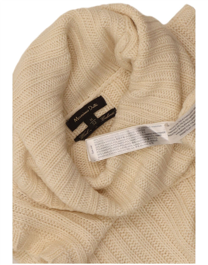 Massimo Dutti Ženski pulover bez rukava na rol izrez UK 12 Srednje bež