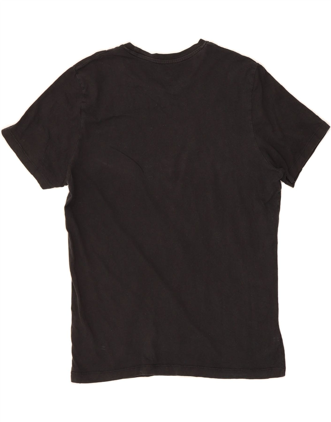 JACK & JONES Mens Graphic T-Shirt Top Medium Black Cotton Vintage Jack & Jones and Second-Hand Jack & Jones from Messina Hembry 