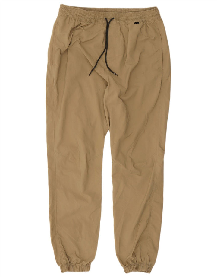 Hurley Mens Dri Fit Joggers Vodootporne hlače srednje bež najlonske boje