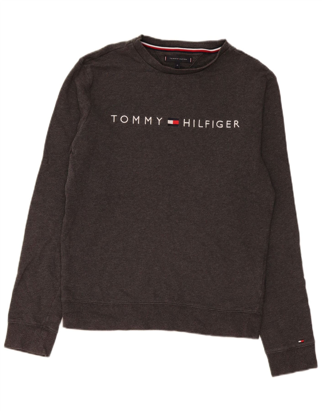 Tommy Hilfiger muška trenirka s grafičkim motivima srednje sivi pamuk