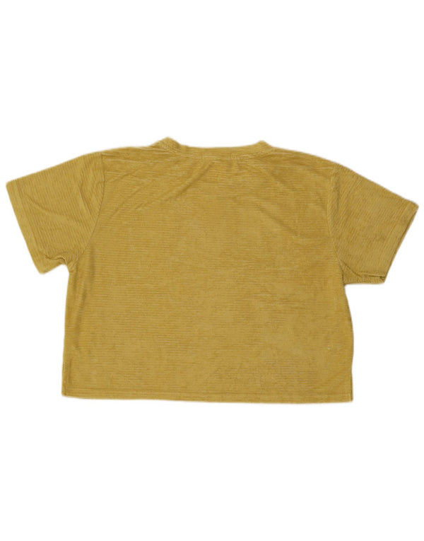 Rip Curl ženska majica kratkih rukava od baršuna UK 18 XL žuta