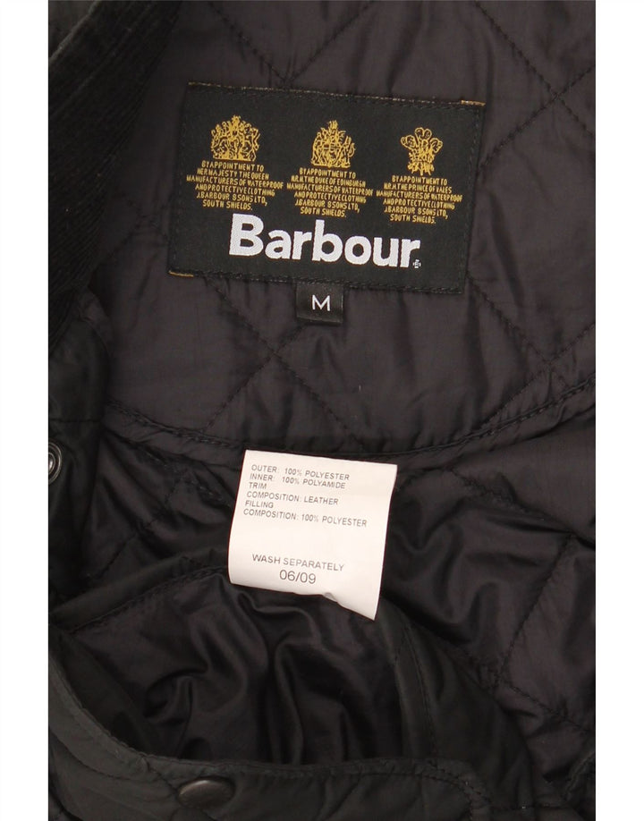 Barbour muška prošivena jakna UK 38 srednji crni poliester
