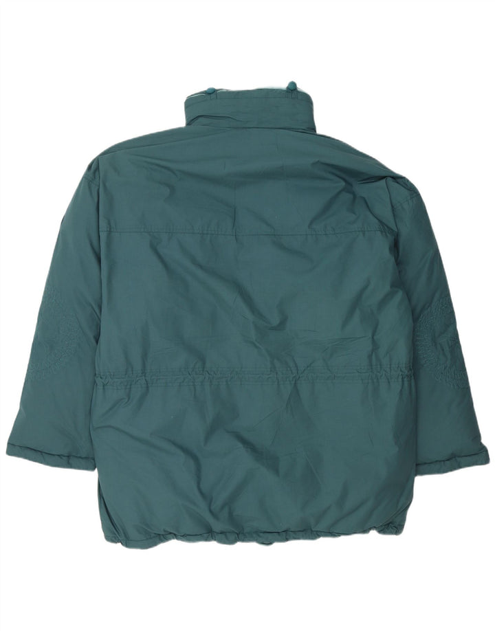 DIADORA ženska prevelika podstavljena jakna s kapuljačom UK 16 Large Blue Floral