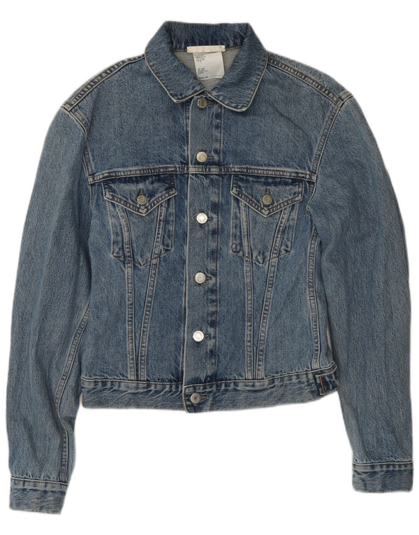 Helmut Lang Ženska traper jakna UK 8 Small Blue Cotton