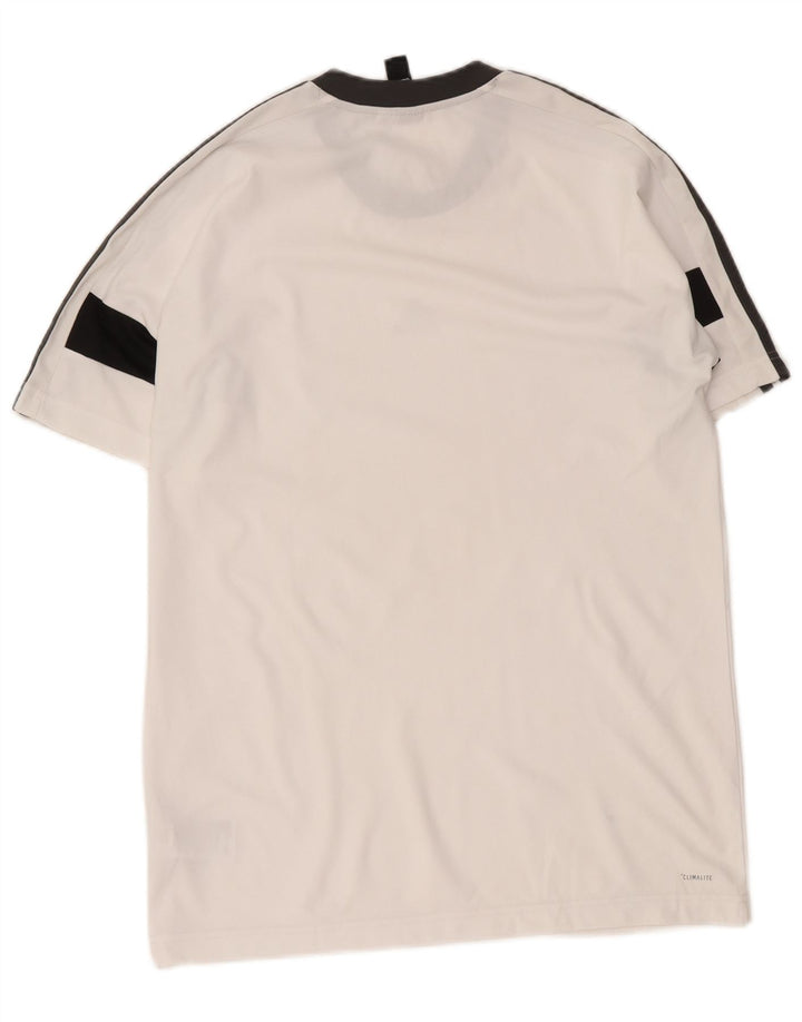 Adidas muška Climalite majica kratkih rukava Medium White Colourblock Poliester