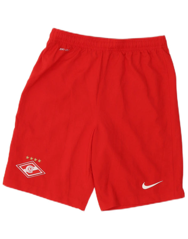Nike Boys FC Spartak Moscow Graphic Sport Shorts 13-14 Years XL Red