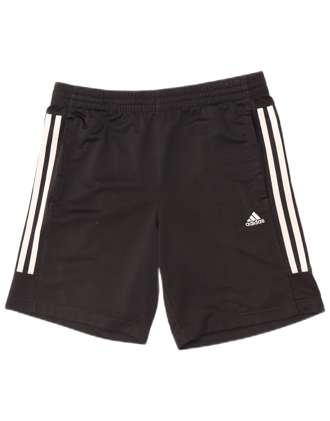 Adidas kratke sportske hlače za dječake 13-14 godina, crni poliester