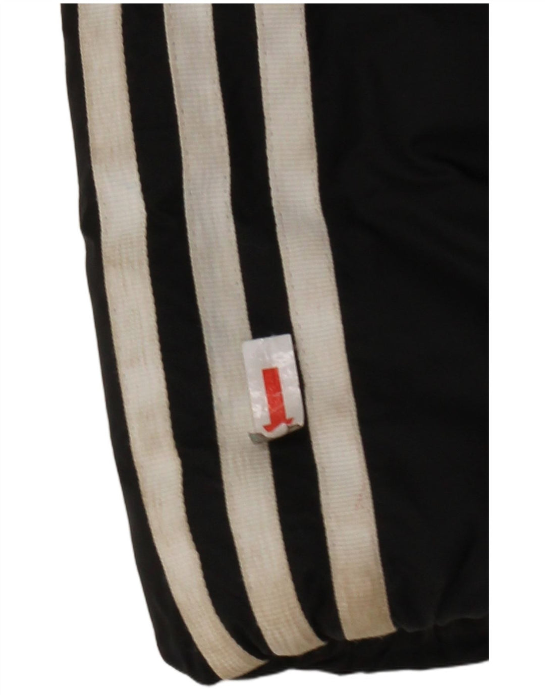 Adidas ženska podstavljena jakna s kapuljačom UK 8 Mala crna najlonska