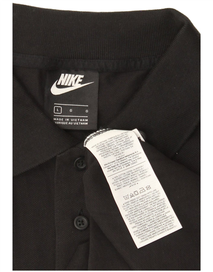 Nike muška polo majica velika crna pamučna