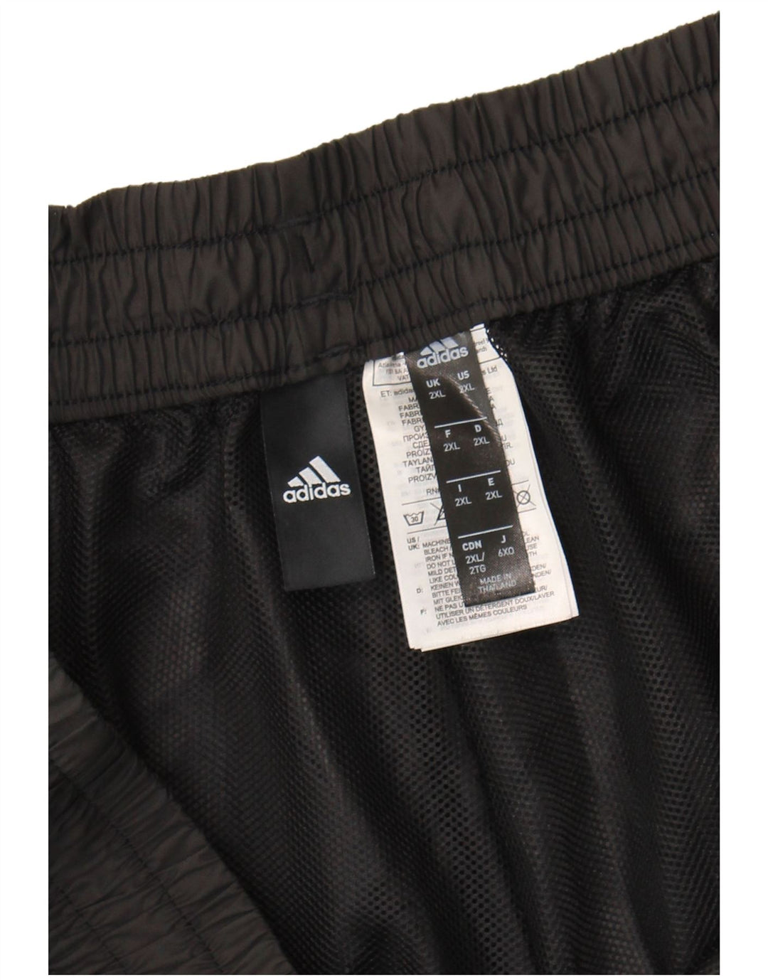 Adidas muške trenirke hlače joggers 2XL crni poliester
