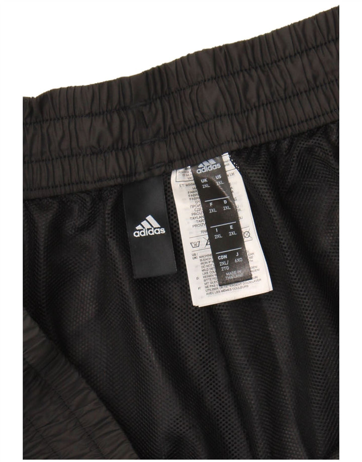 Adidas muške trenirke hlače joggers 2XL crni poliester