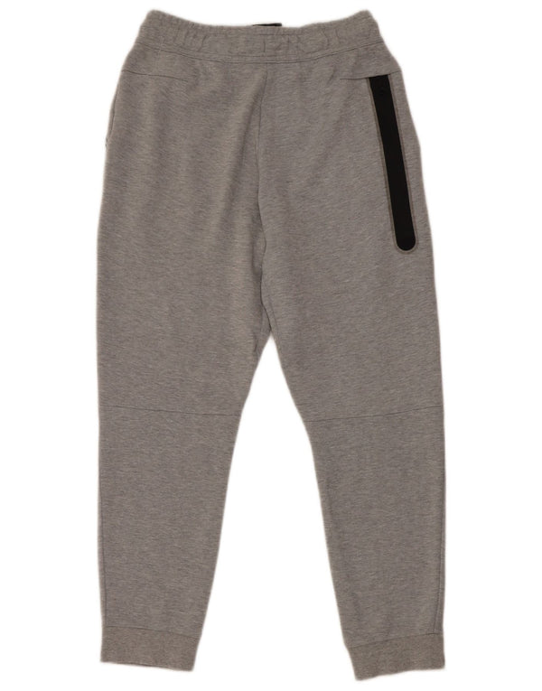 Nike Boys Trenirka Hlače Joggers 12-13 Years Large Grey Flecked Cotton