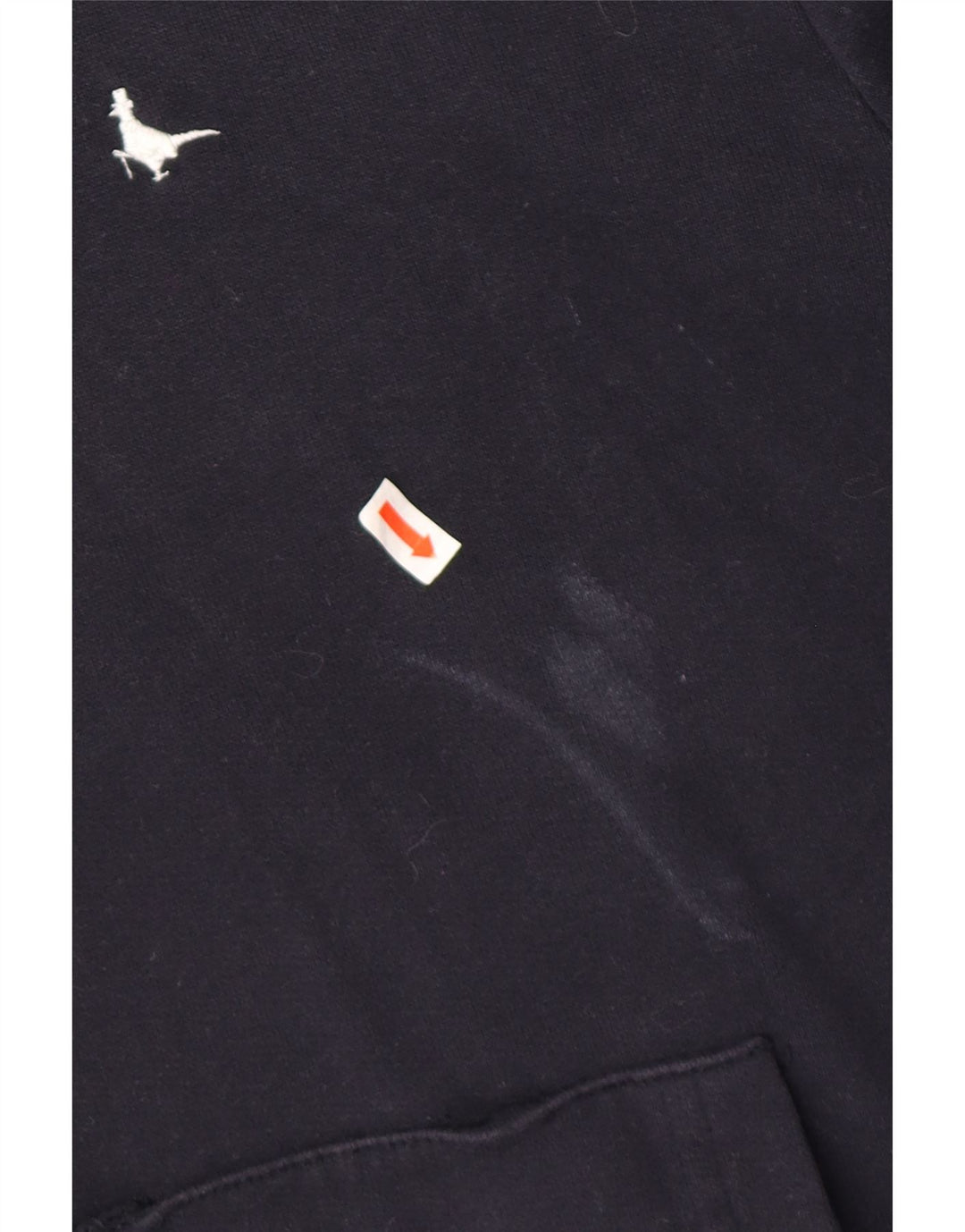 JACK WILLS Muška majica s kapuljačom, mali tamnoplavi pamuk