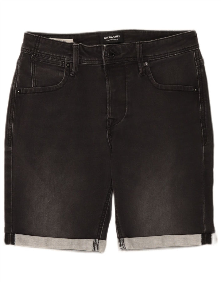 Jack & Jones muške obične traper kratke hlače XS W28 sivi pamuk