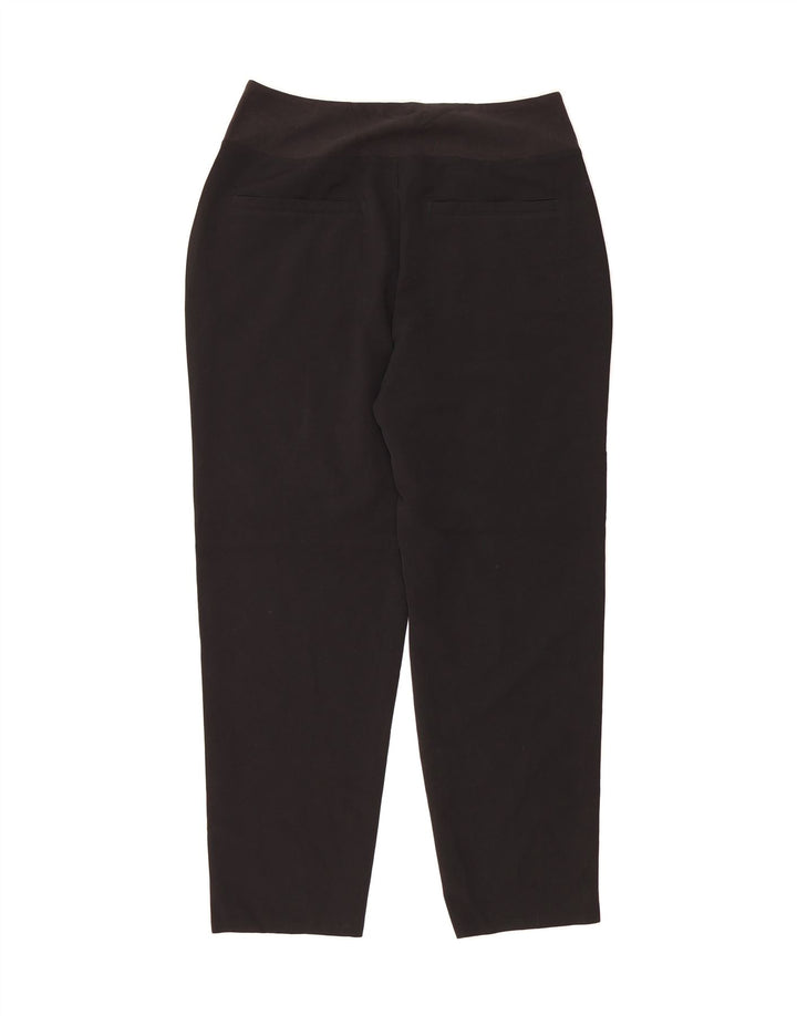 ATHLETA Womens Tapered Cropped Trousers US 8 Medium W30 L27 Black Vintage Athleta and Second-Hand Athleta from Messina Hembry 