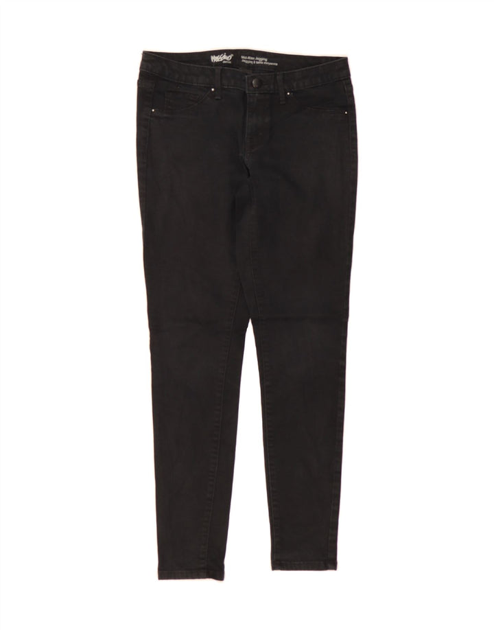MOSSIMO Womens Mid Rise Jegging Jeans US 6 Medium W28 L29 Black Cotton Vintage Mossimo and Second-Hand Mossimo from Messina Hembry 
