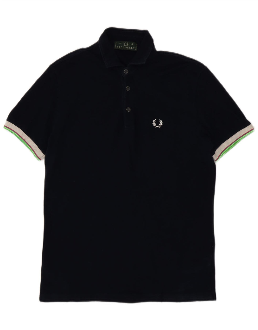 Fred Perry muška polo majica Mala tamnoplava pamuk