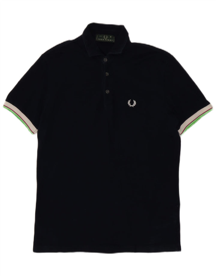Fred Perry muška polo majica Mala tamnoplava pamuk