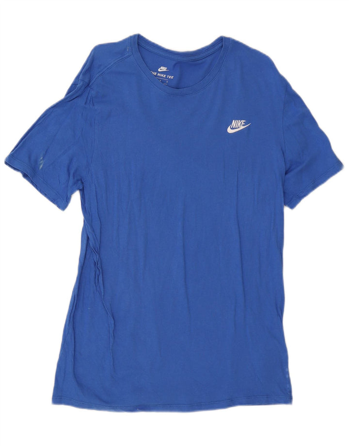 Nike muška majica atletskog kroja velika plava pamučna majica
