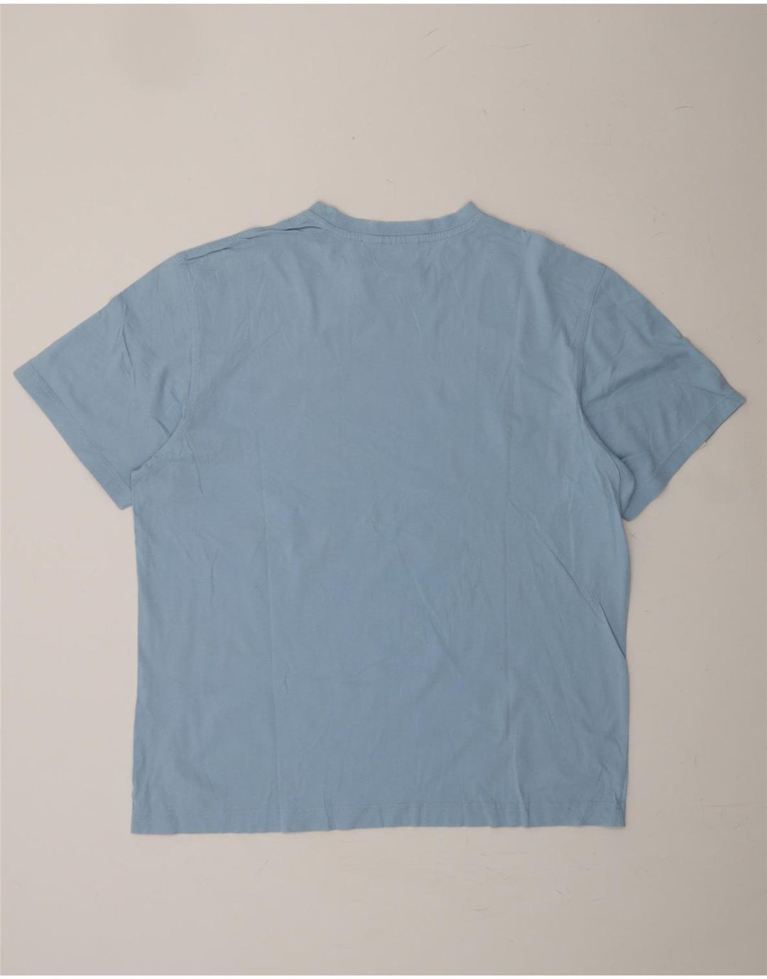 PUMA Mens Graphic T-Shirt Top XL Blue Vintage Puma and Second-Hand Puma from Messina Hembry 