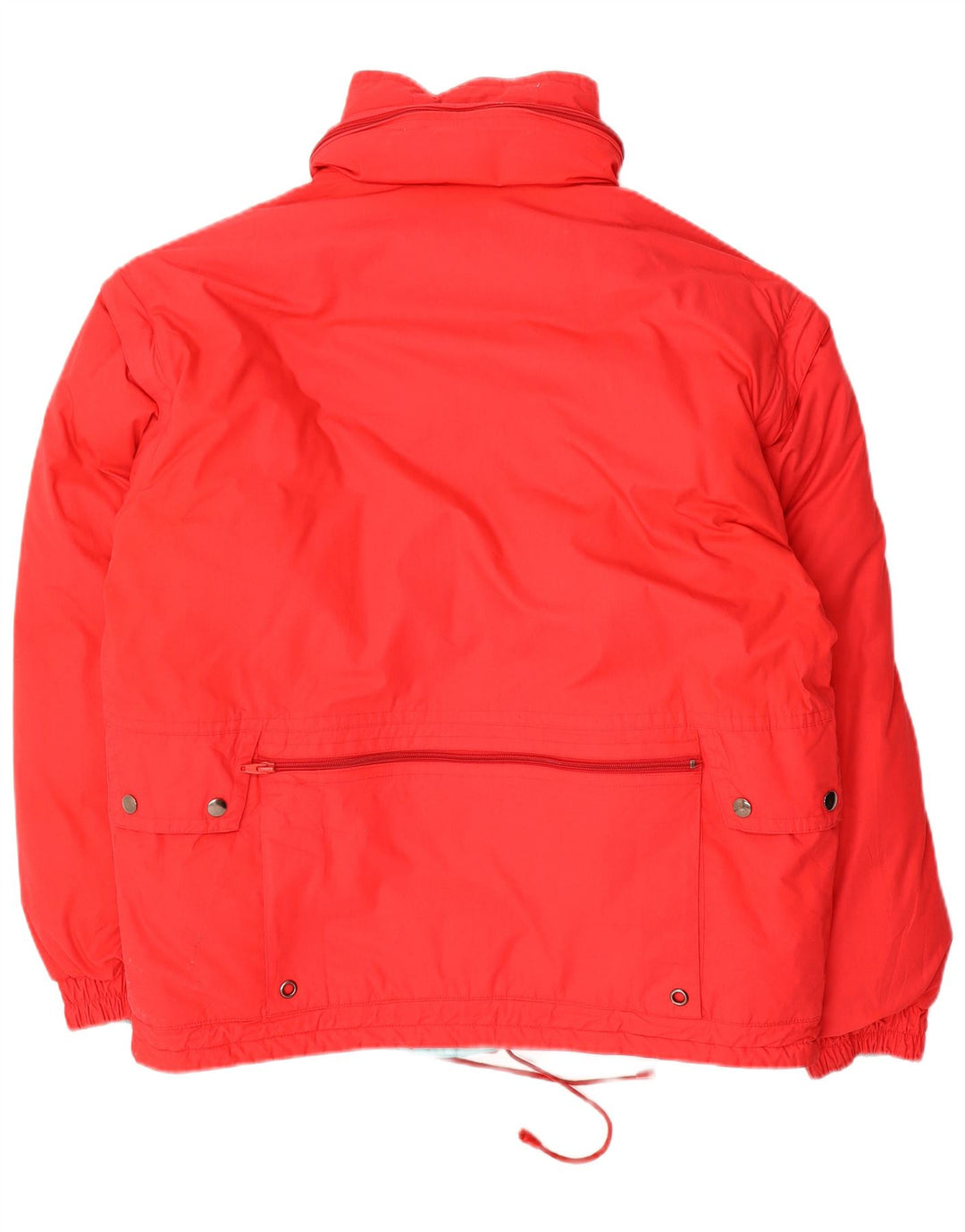 Vintage muška reverzibilna jakna s kapuljačom UK 38 srednje raznobojna zimska