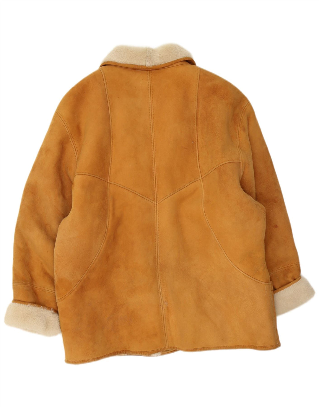 Vintage ženska prevelika jakna s šišama UK 20 2XL Smeđe šilje šilje