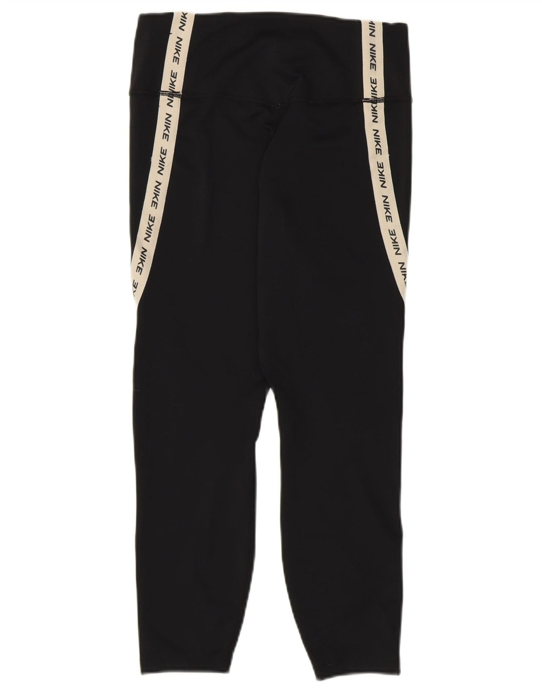 NIKE ženske Dri Fit Graphic Capri tajice UK 12 srednje crne boje